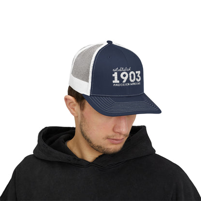 RBA 1903 Trucker Hat - White Letters