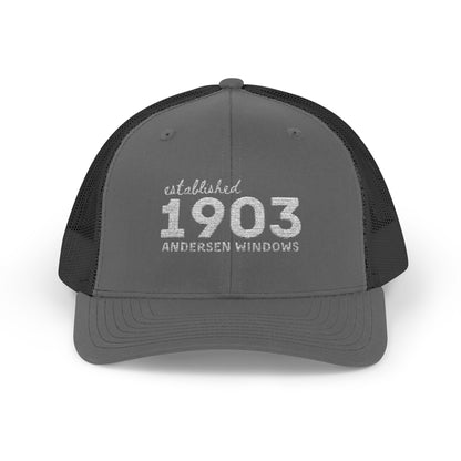 RBA 1903 Trucker Hat - White Letters