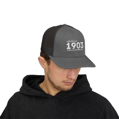 RBA 1903 Trucker Hat - White Letters