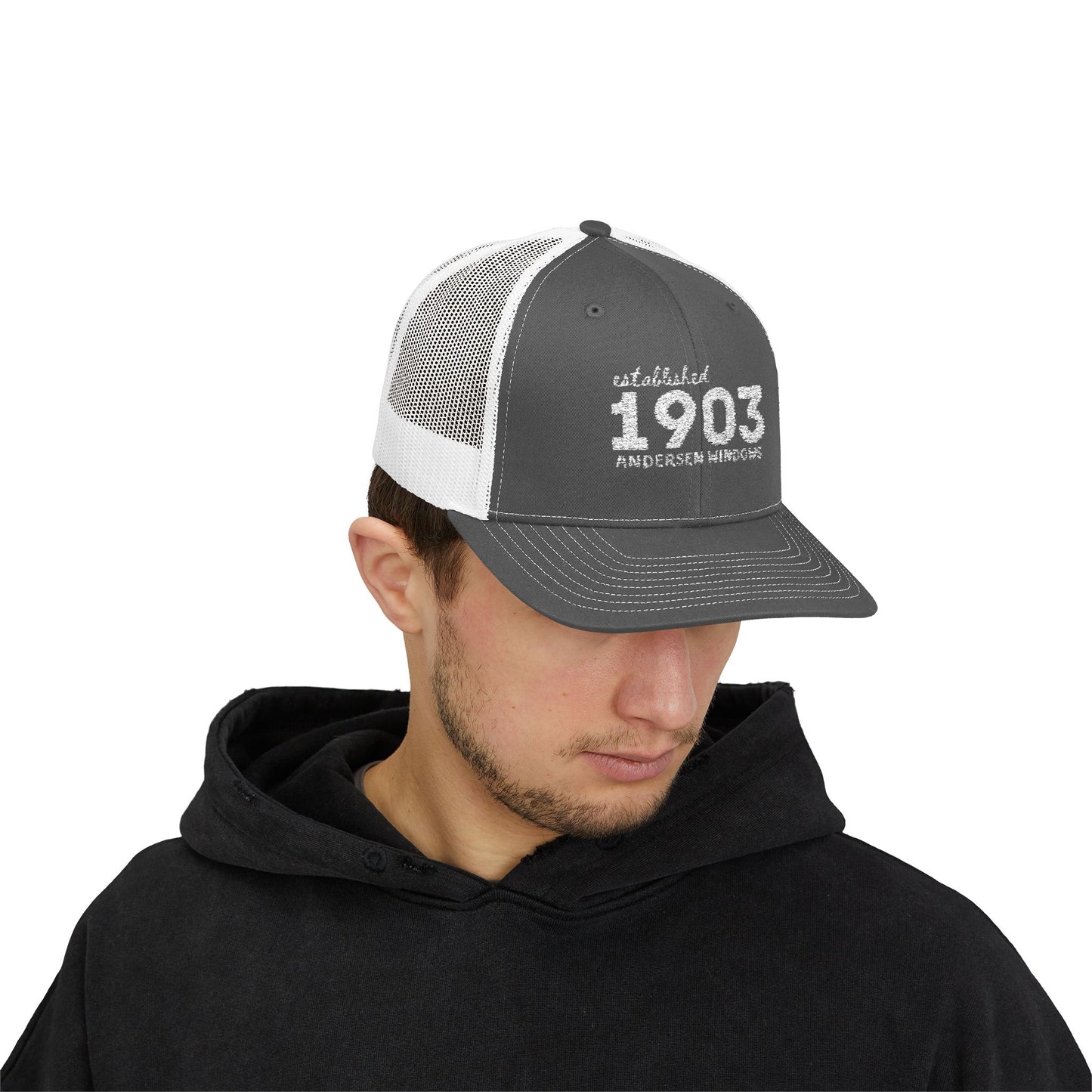 RBA 1903 Trucker Hat - White Letters