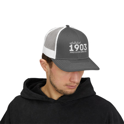 RBA 1903 Trucker Hat - White Letters