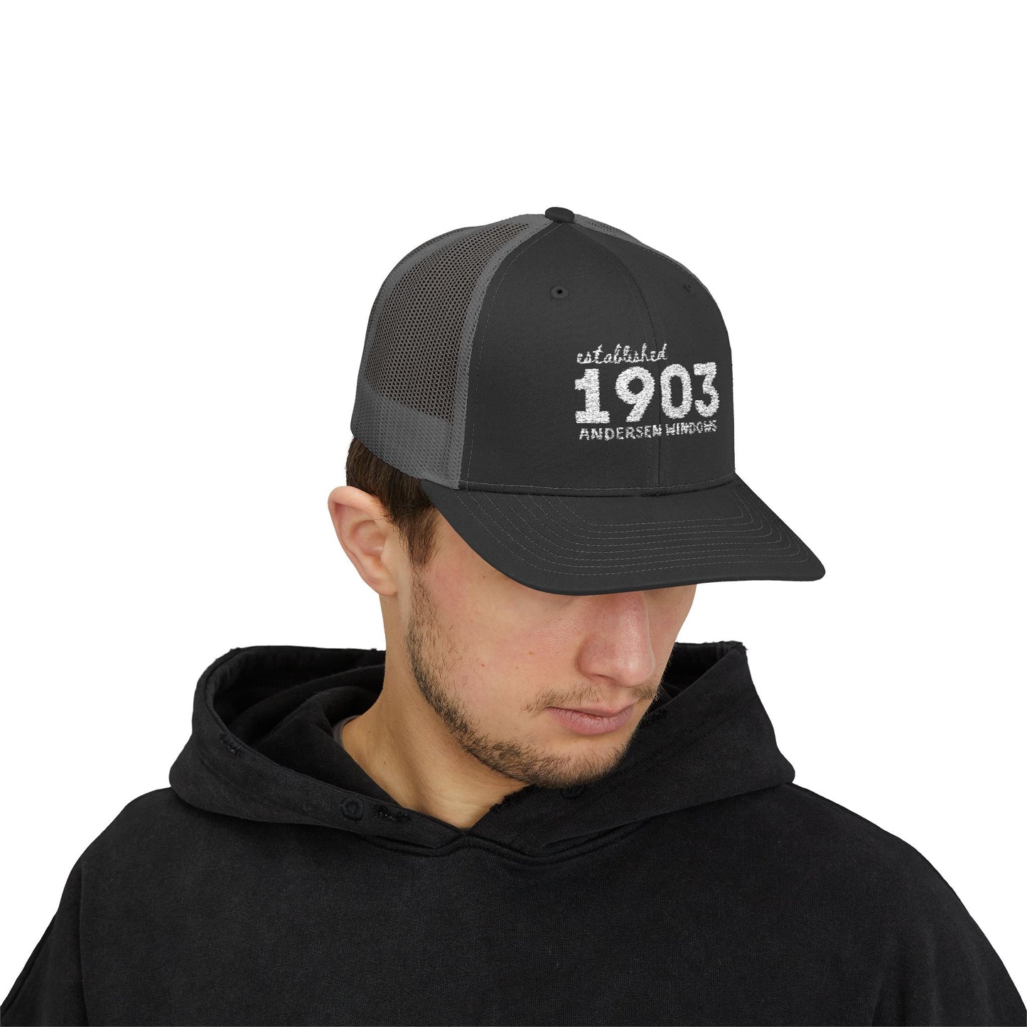 RBA 1903 Trucker Hat - White Letters